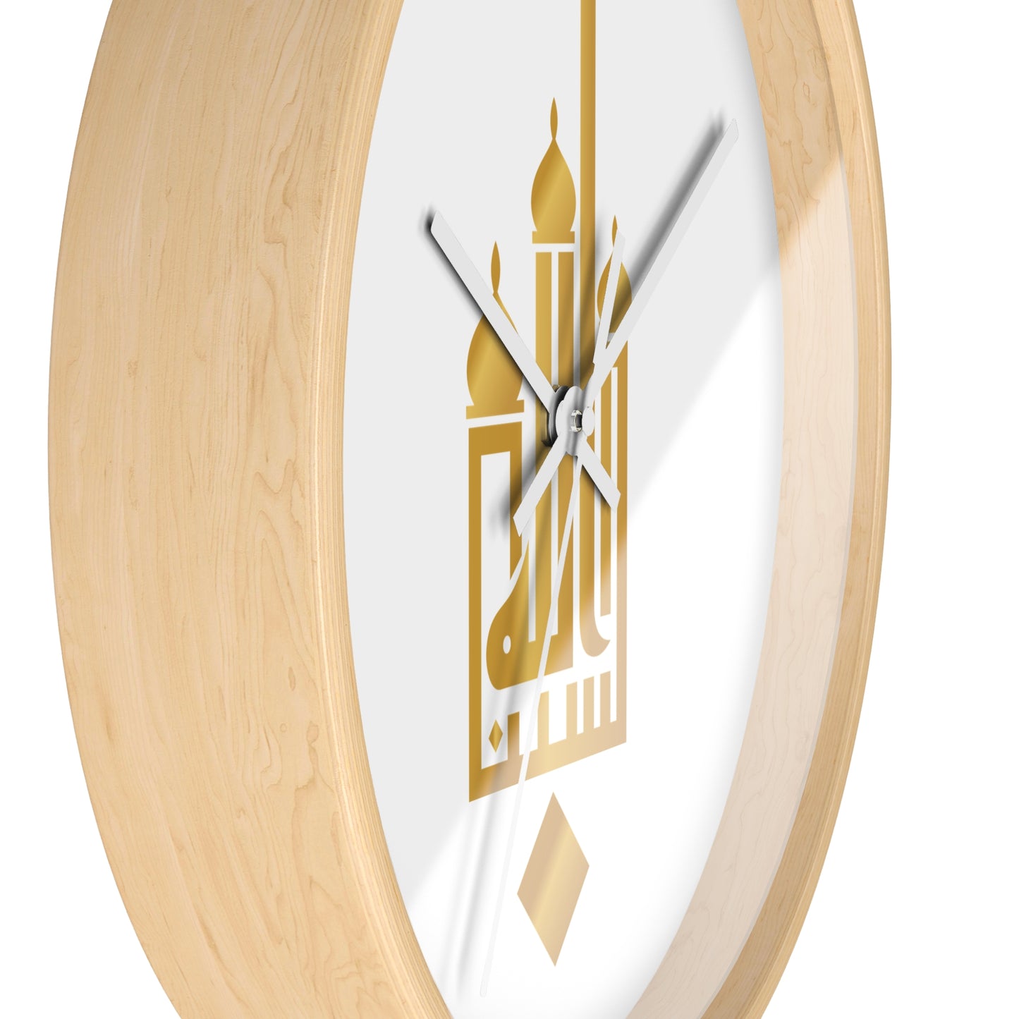 Elegant Islamic Wall Clock - Home Decor, Ramadan Gift, Modern Design, Unique Clock, Minimalist Wall Art