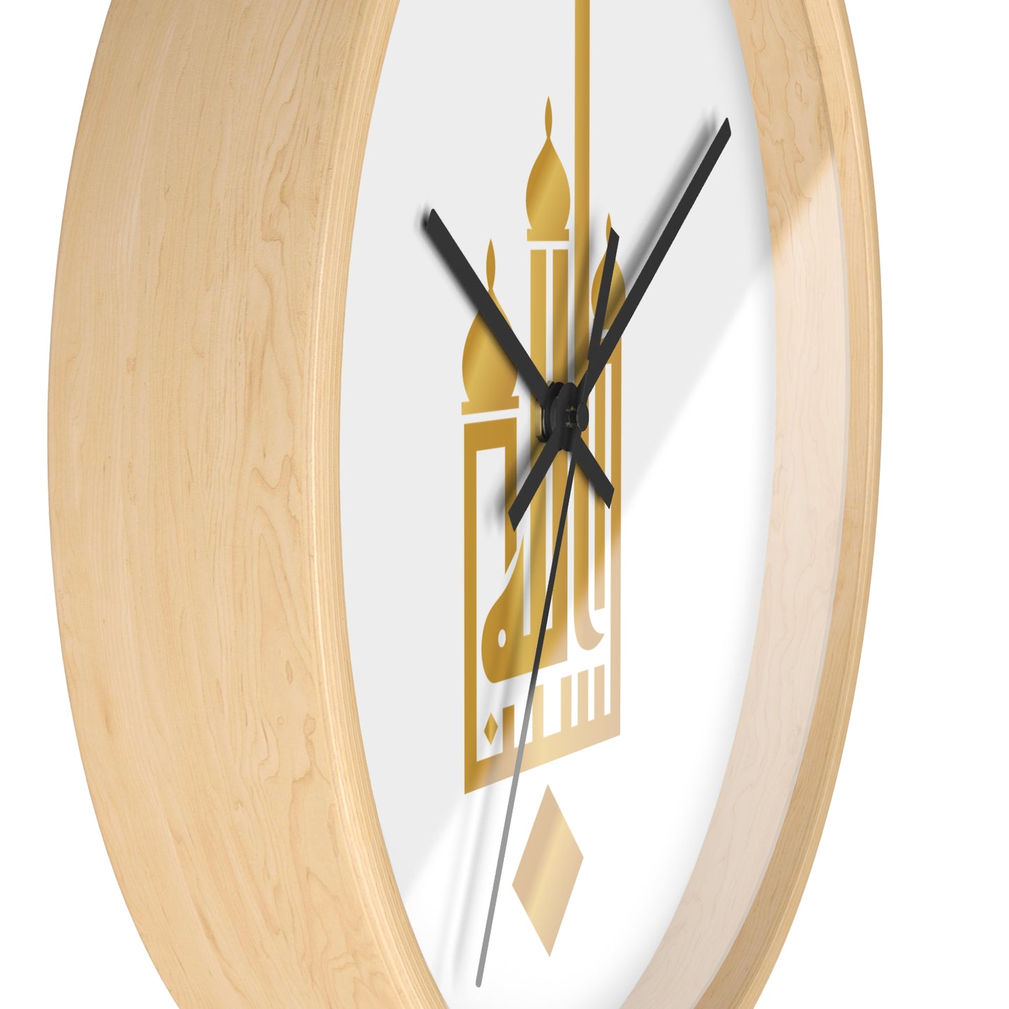 Elegant Islamic Wall Clock - Home Decor, Ramadan Gift, Modern Design, Unique Clock, Minimalist Wall Art
